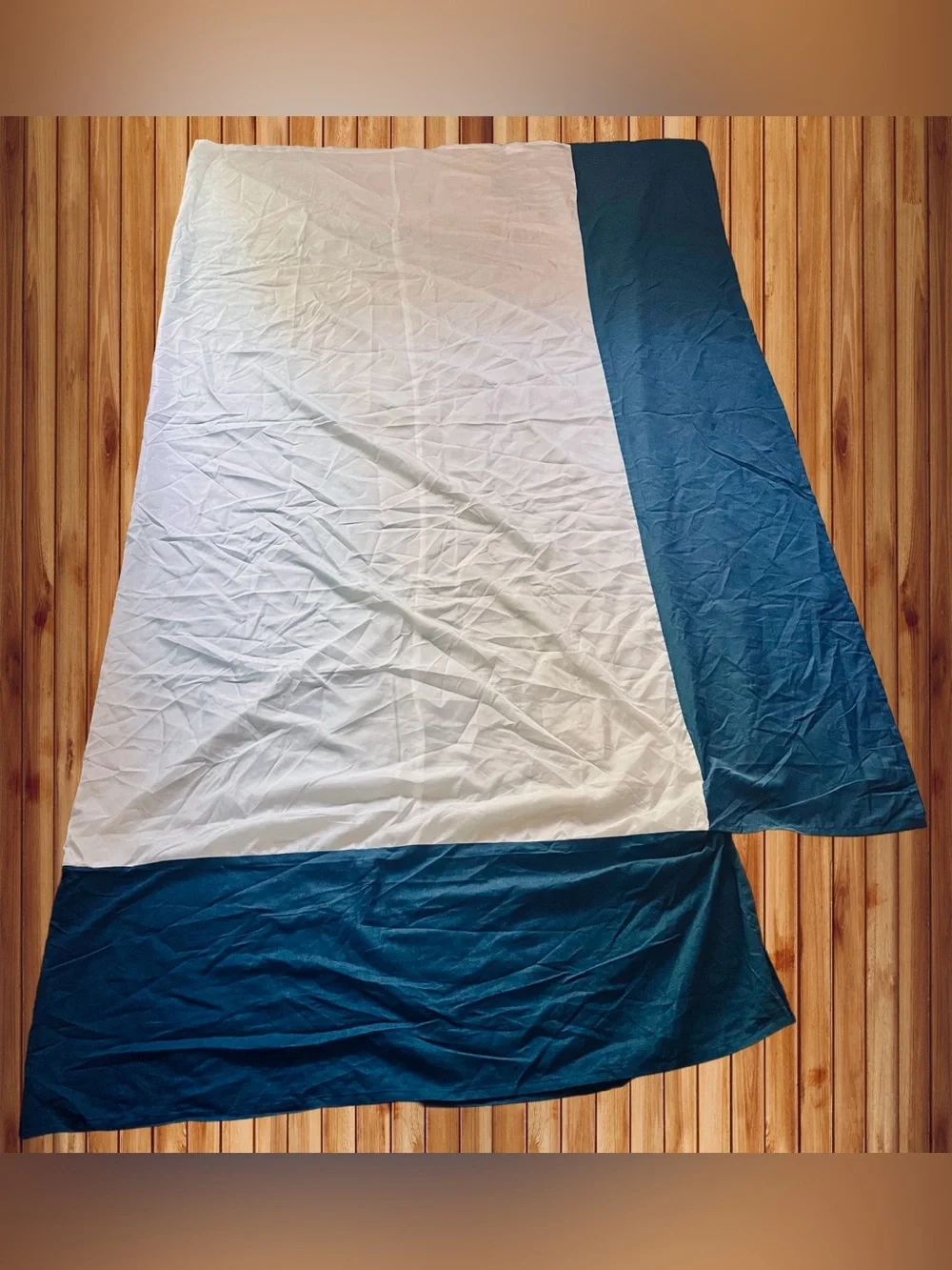 NEW Madison Park King Bed Skirt Navy